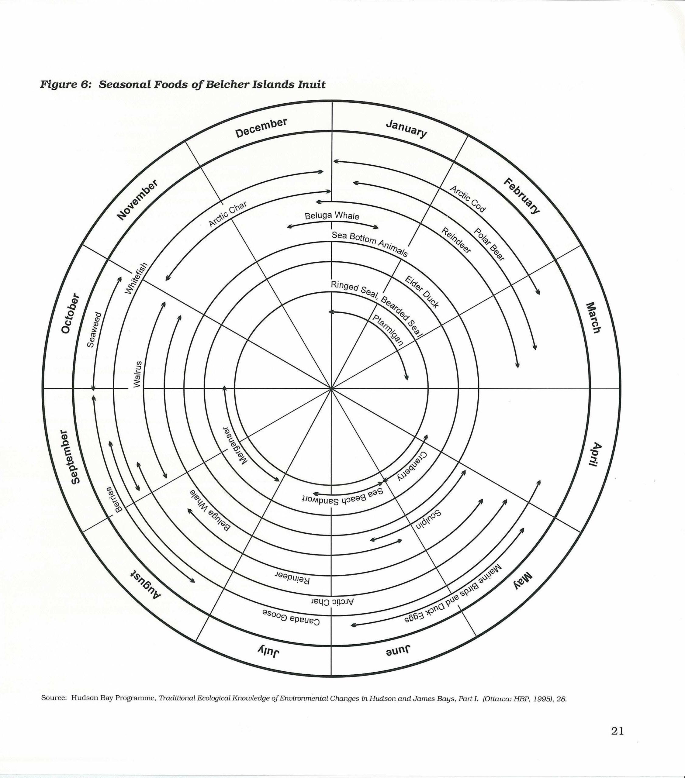Voices From the Bay: Traditional Ecological Knowledge of Inuit and With Blank Performance Profile Wheel Template
